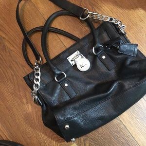 Michael Kors black Hamilton bag